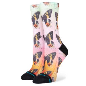 Stance Aflutter Crew Sock Women's in Multi